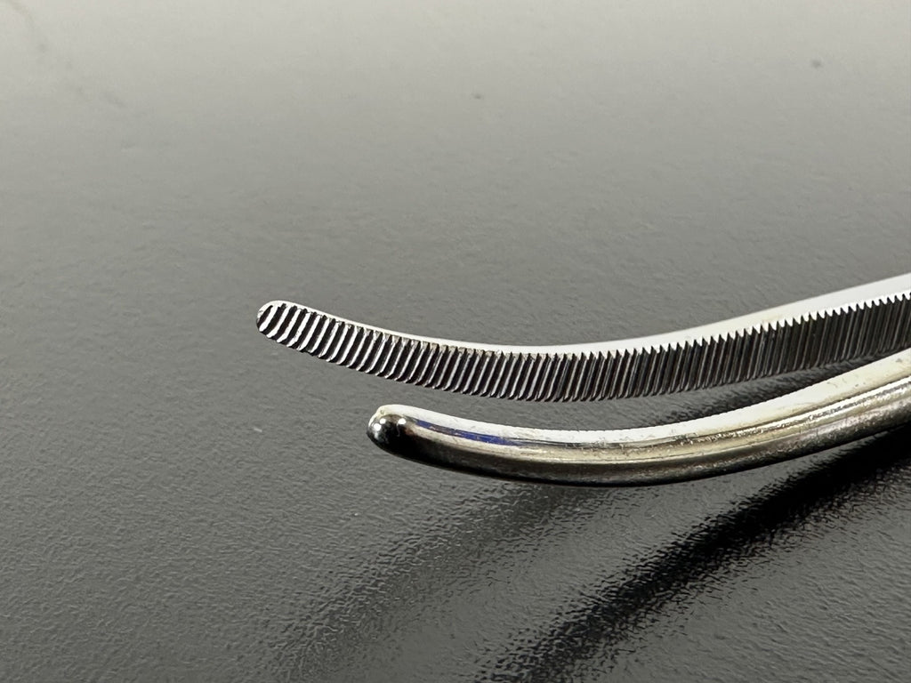 Codman 30 8059 Codman 832 Stainless Curved Surgical Forceps Instrument2