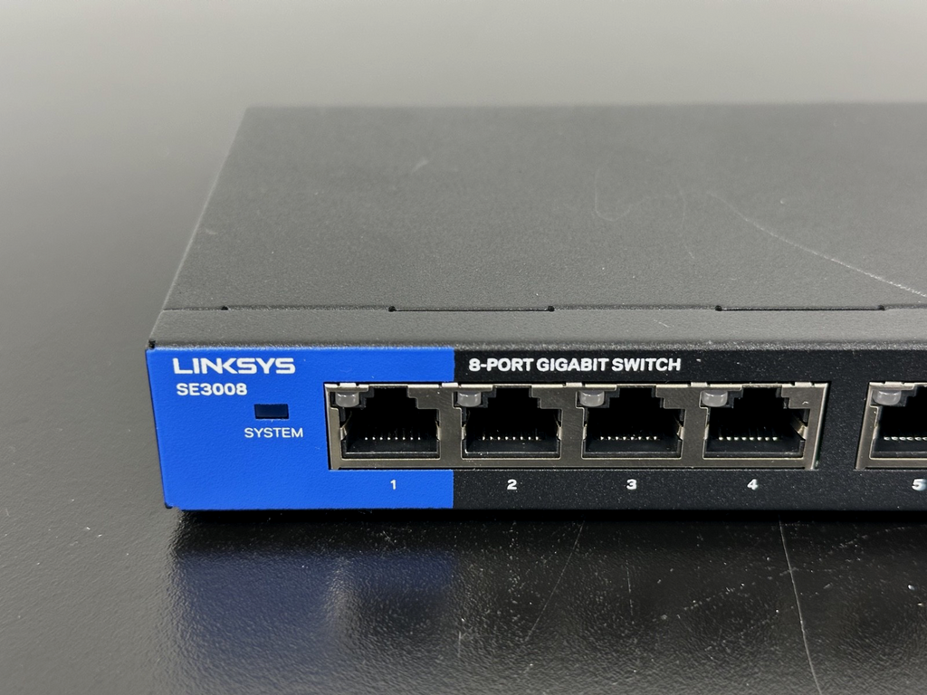 Linksys SE3008V2 8 Port Gigabit Ethernet Network Switch1