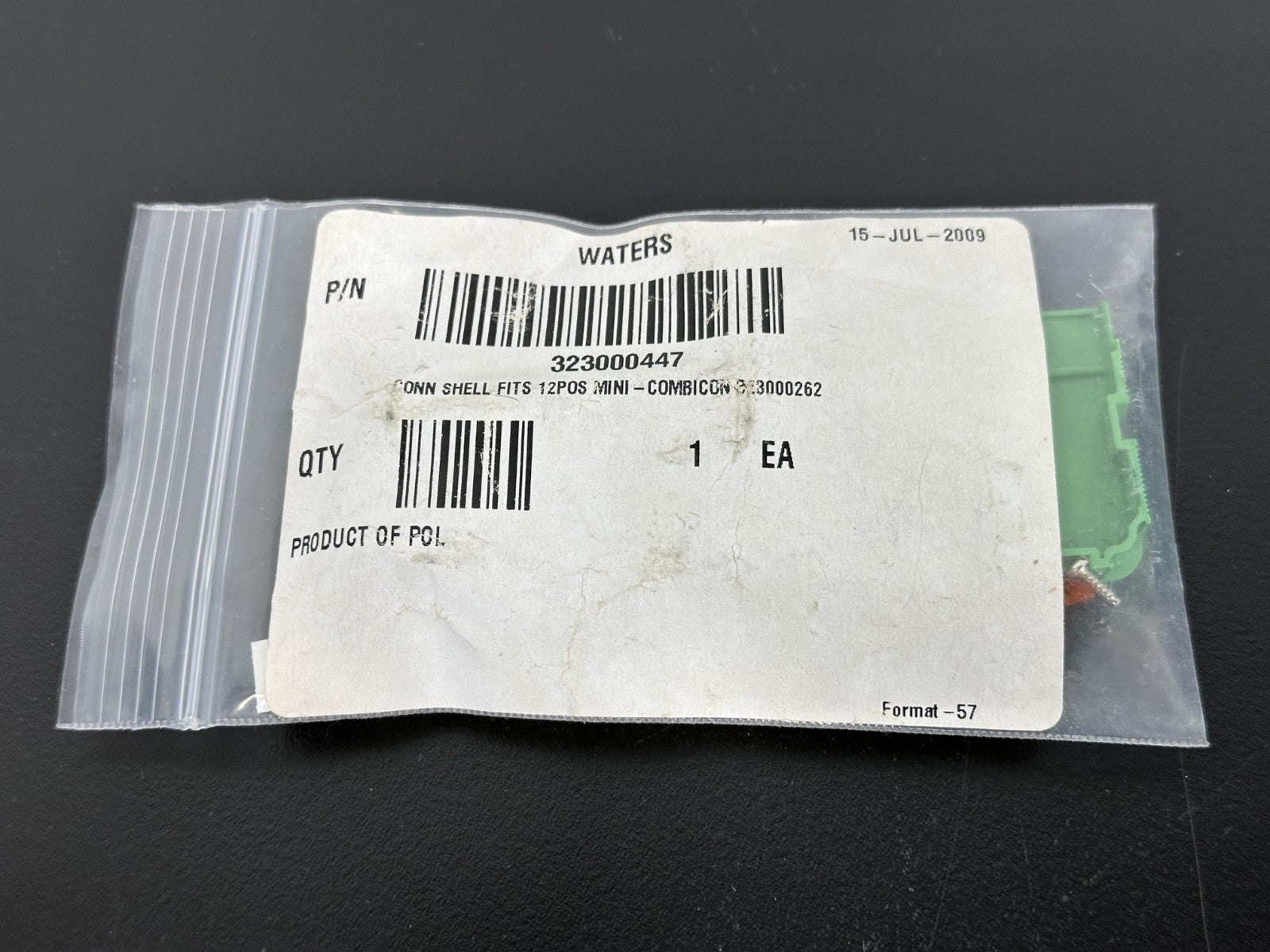 Waters 323000447 12 Position Mini Combicon Connector Shell0