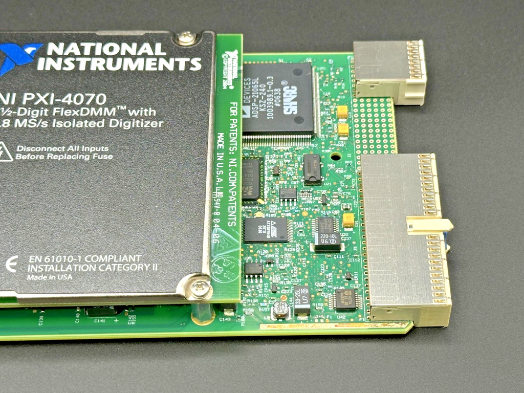 National Instruments NI PXI 4070 6.5 Digit FlexDMM 1.8 MS/s Digitizer Module5