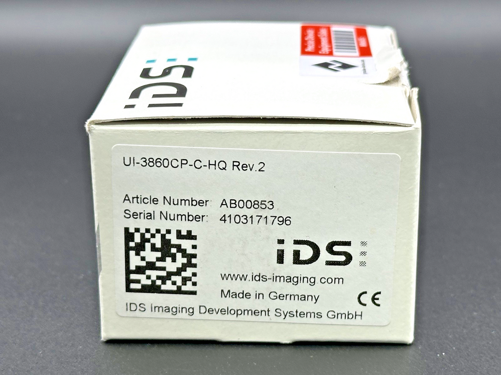 IDS UI 3860CP C HQ Rev.2 2.12MP USB 3.0 Color Industrial Camera New Open Box1