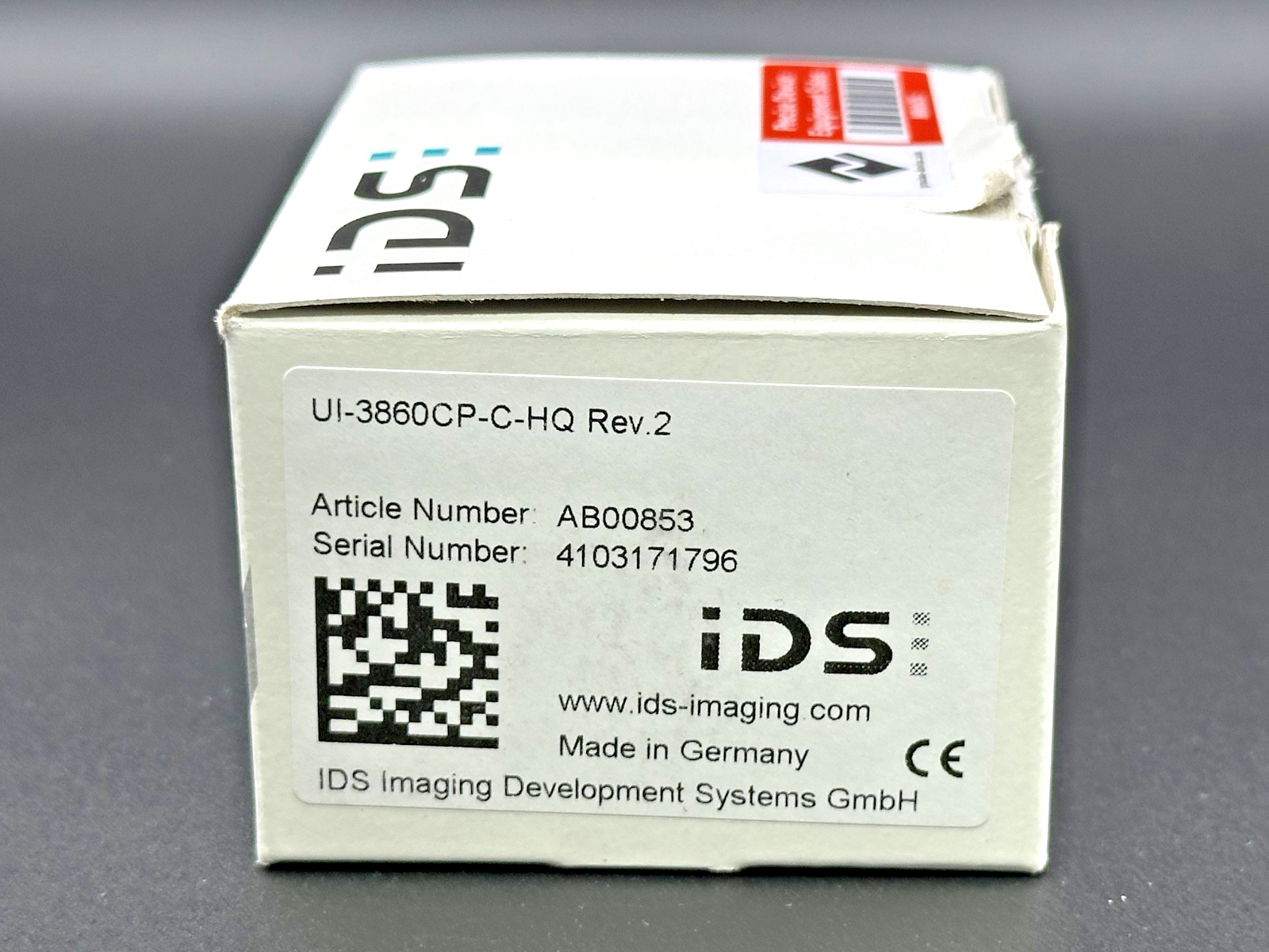 IDS UI 3860CP C HQ Rev.2 2.12MP USB 3.0 Color Industrial Camera New Open Box1