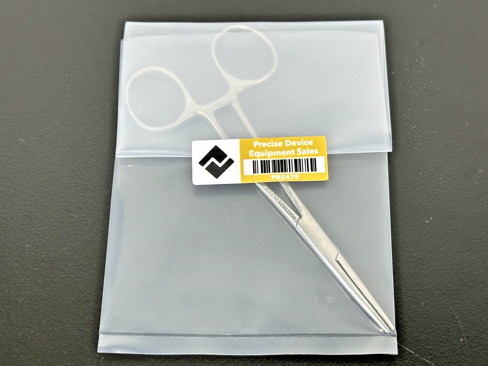 McKesson 43 2 436 Kelly Straight Locking Forceps 5.5" Stainless Steel4