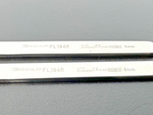 Lot of 2 Aesculap FL104R 8mm Stainless Steel Hand Instruments2