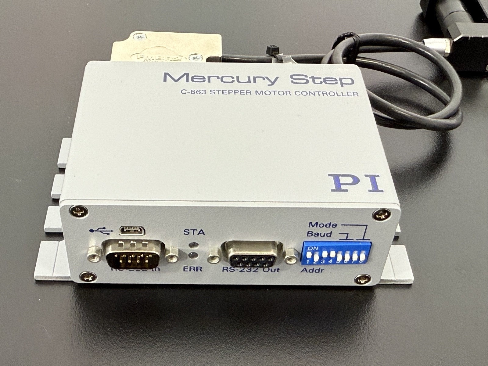 PI M 110 Precision Linear Stage + Mercury C 663.11N Motion Controller2