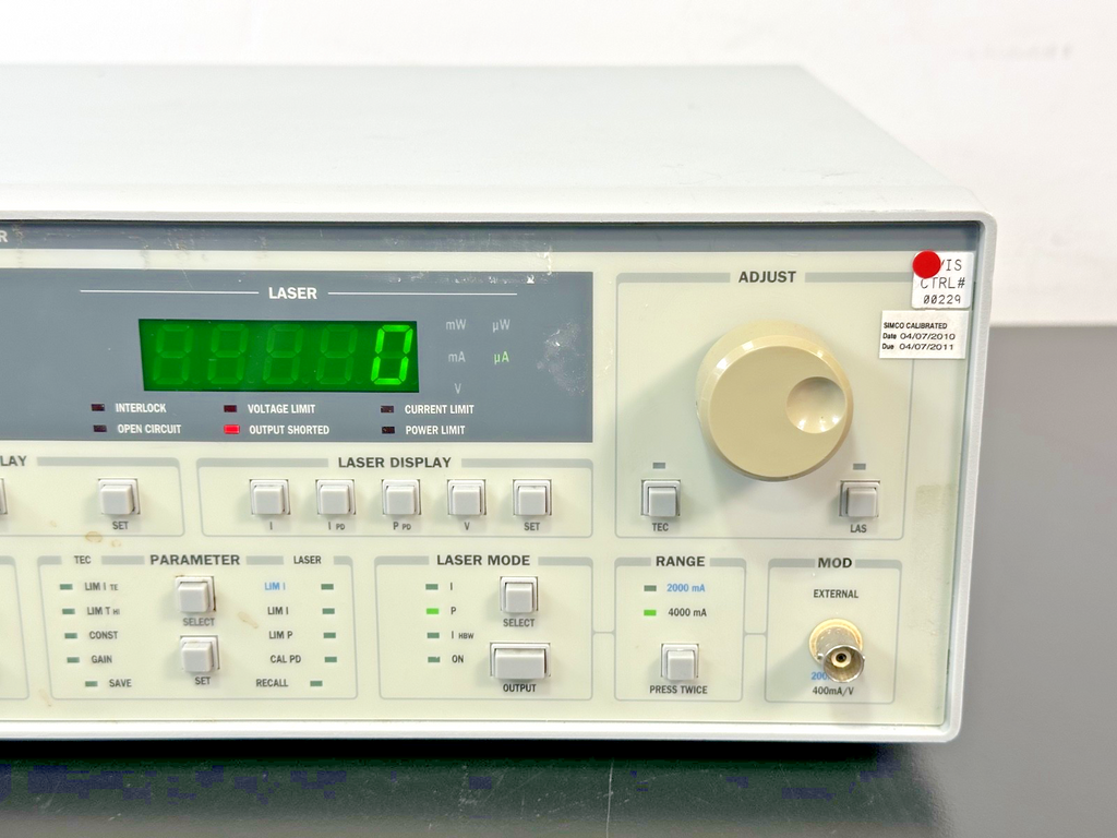 ILX Lightwave LDC 3744 2/4A Laser Diode Controller 32W TEC2