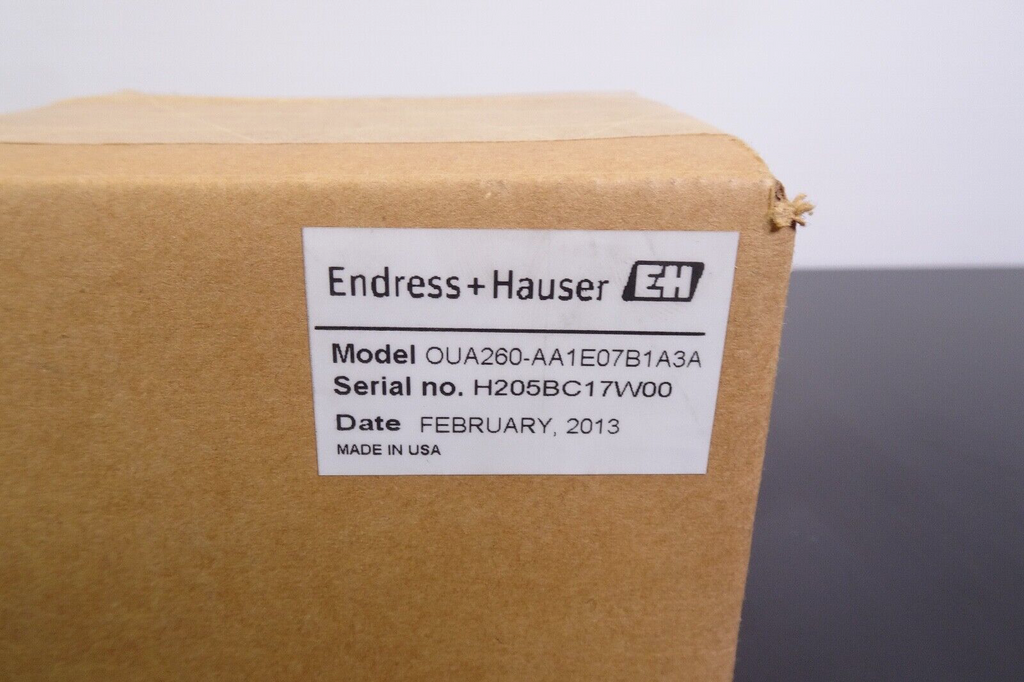 Endress + Hauser OUA260 AA1E07B1A3A Flow Cell2