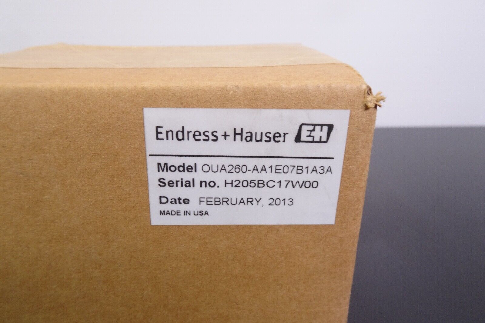 Endress + Hauser OUA260 AA1E07B1A3A Flow Cell2