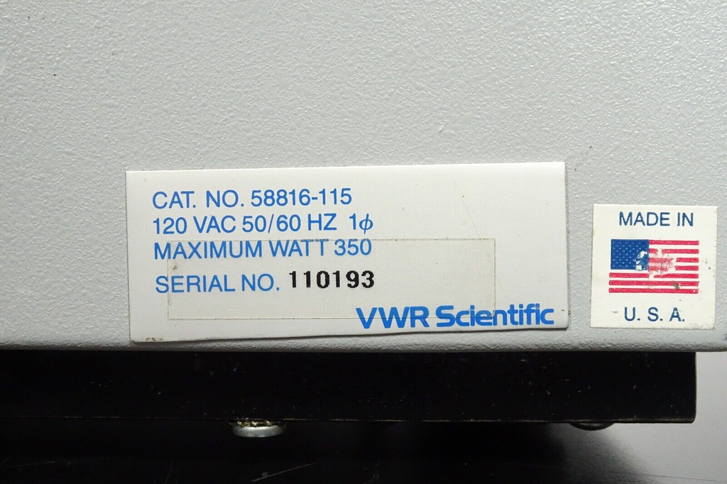 VWR Analog 58816 115 Multi Tube Vortexer5