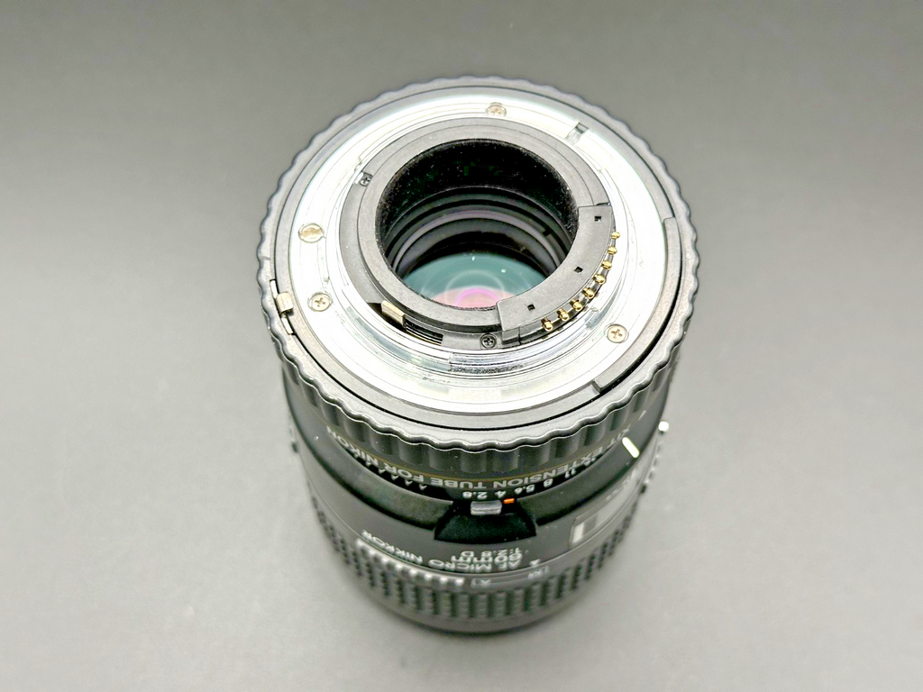 Nikon AF Micro Nikkor 60mm f/2.8D Lens w/ Xit 20mm Extension Tube2