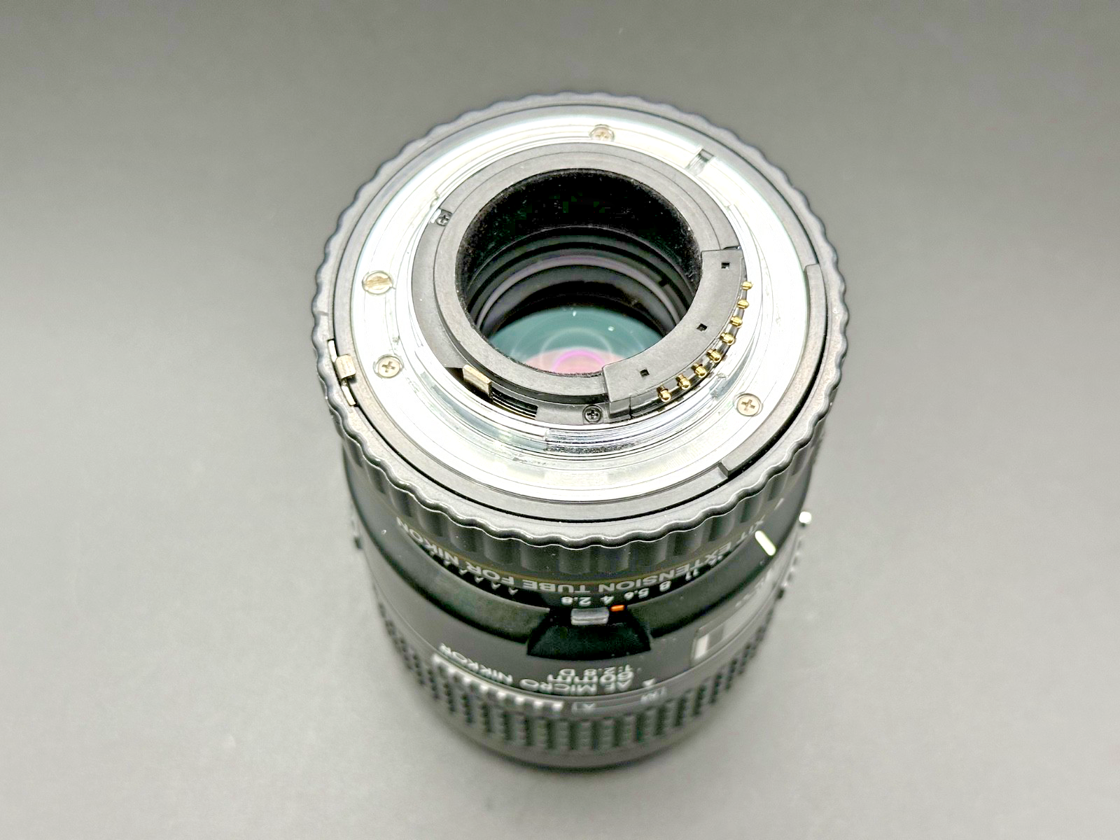 Nikon AF Micro Nikkor 60mm f/2.8D Lens w/ Xit 20mm Extension Tube2