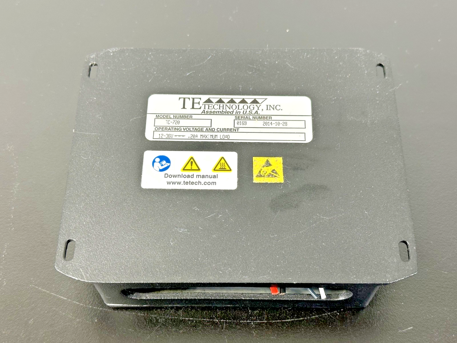 TE Technology TC 720 Thermoelectric Temperature Controller 12 36VDC 20A3