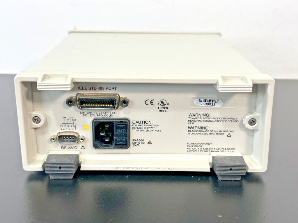 Fluke 45 Dual Display Bench Multimeter GPIB RS 2323