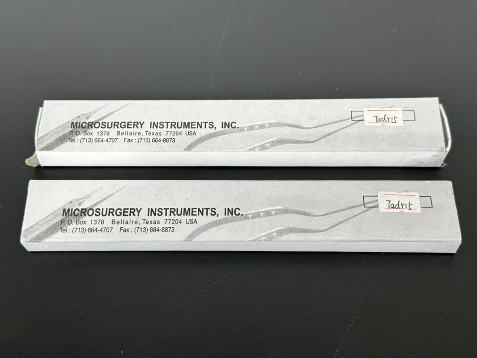 Microsurgery Instruments Inc Fine Micro Forceps Tweezers Titanium Blue Lot of 20