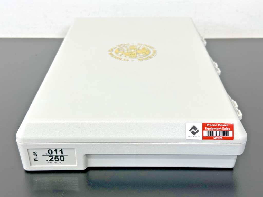 Meyer Gage C10 PLUS .011 .250 PLUS Pin Gage Set w/ Case New Open Box5