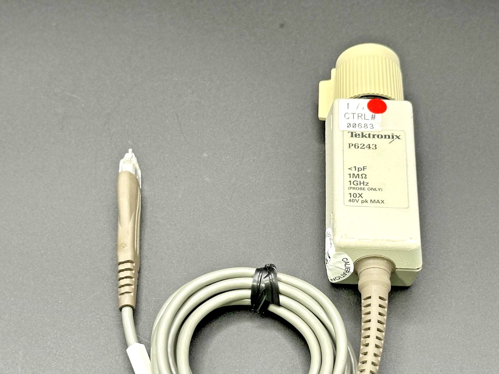 Tektronix P6243 1GHz 10X Active FET Oscilloscope Probe 1MΩ 40V1