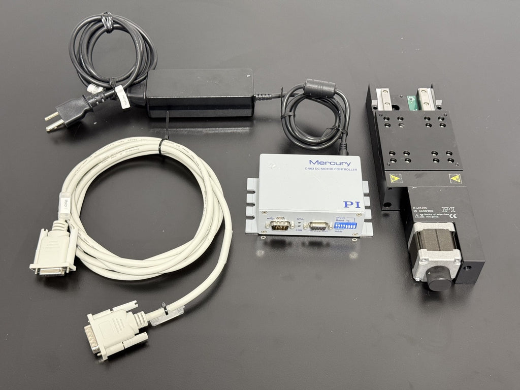 PI Mercury C 863.11 DC Motor Controller w/ M 403.22S Linear Stage0