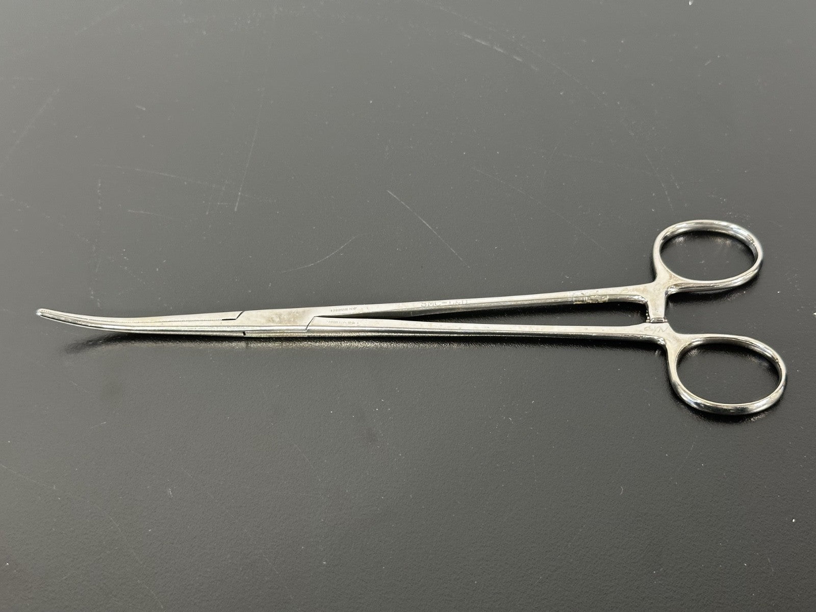 Codman 30 8059 Codman 832 Stainless Curved Surgical Forceps Instrument0