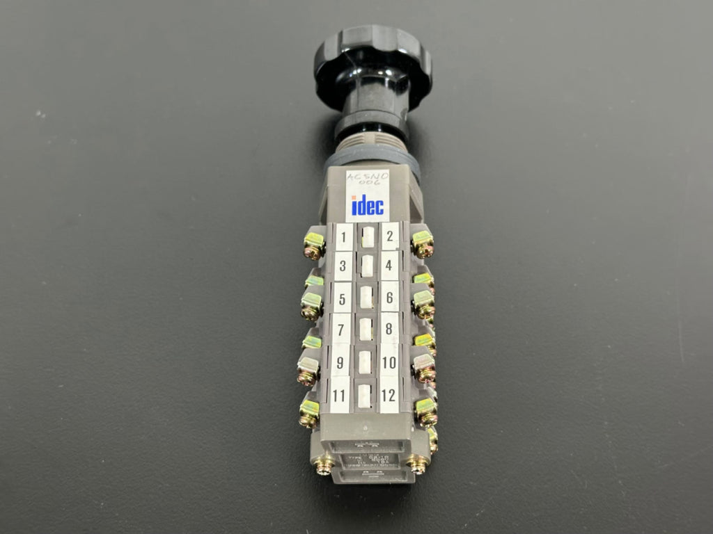 IDEC ACSNO CS 10 Rotary Cam Switch 500V 10A Industrial Control Switch NOS3