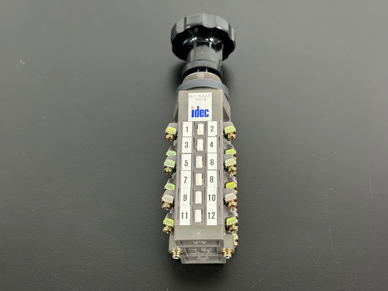 IDEC ACSNO CS 10 Rotary Cam Switch 500V 10A Industrial Control Switch NOS3