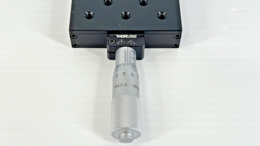 Thorlabs 25mm Manual Linear Translation Stage w/ Mitutoyo Micrometer1