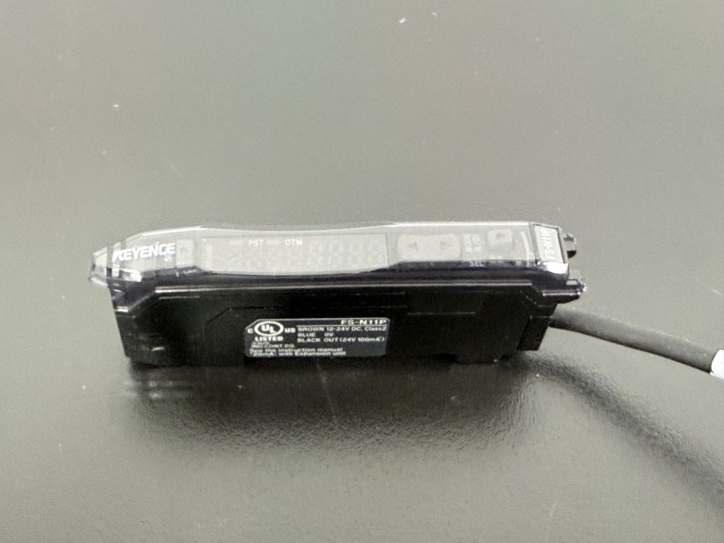 Keyence FS SH1P Digital Fiber Optic Sensor Amplifier 12 24VDC4