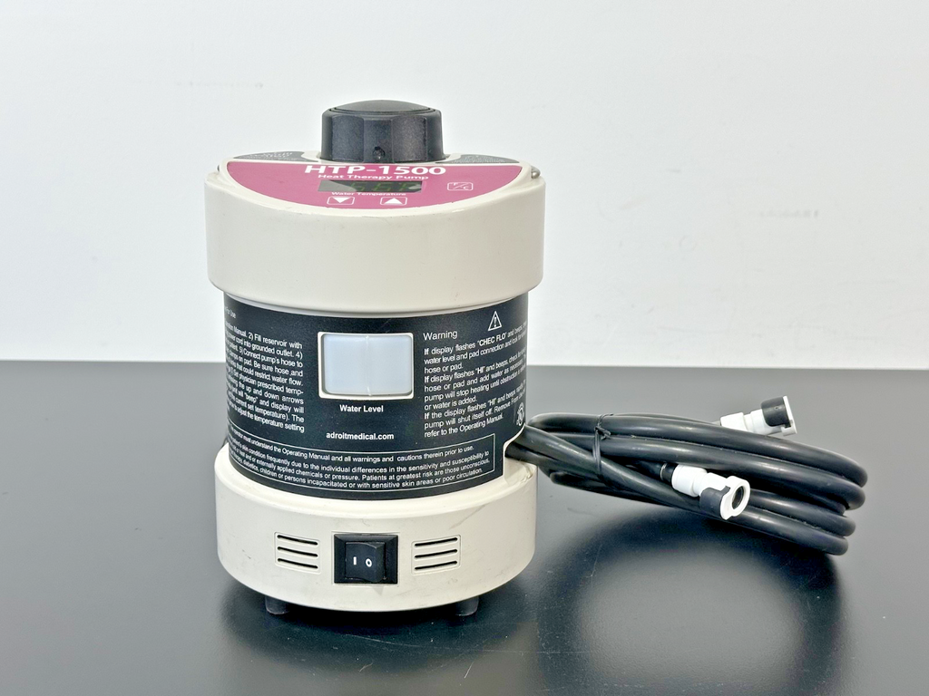 Adroit Medical HTP 1500 Heat Therapy Pump w/ Hose Assembly Powers On0