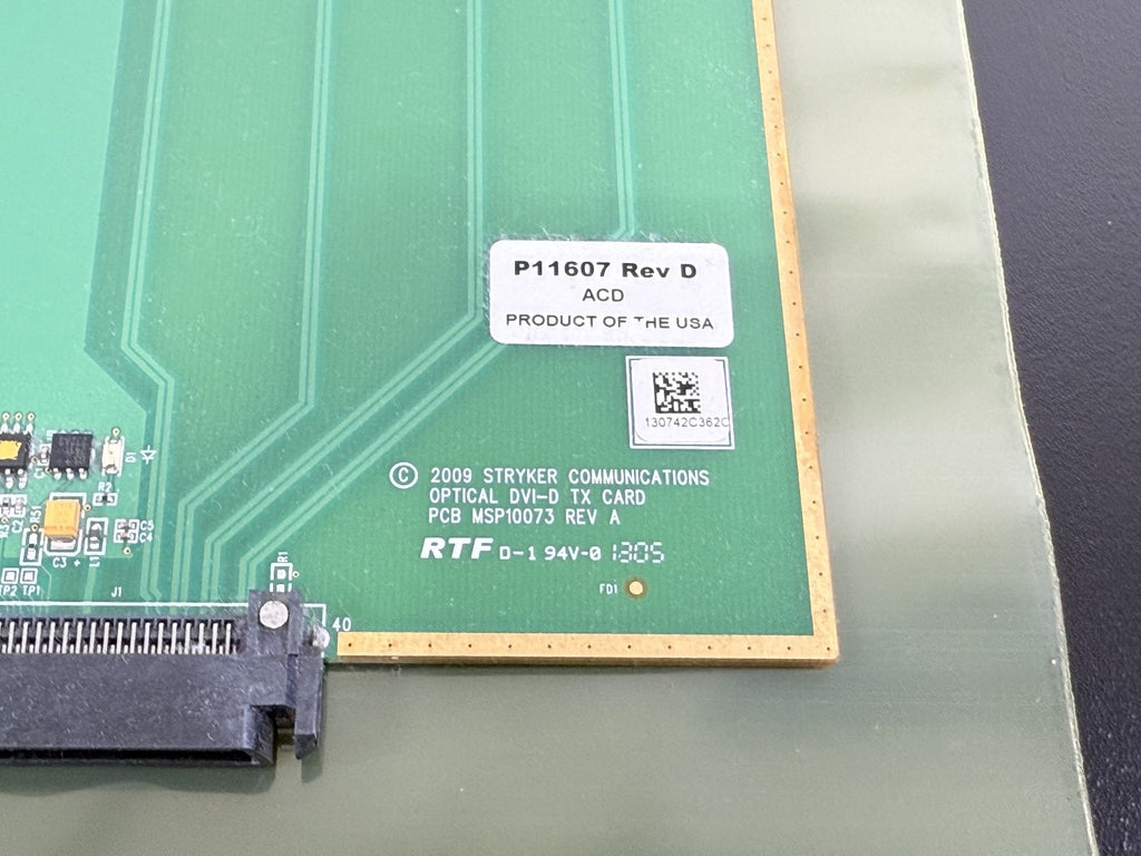 STRYKER COMMUNICATIONS DVI D TX CARD2