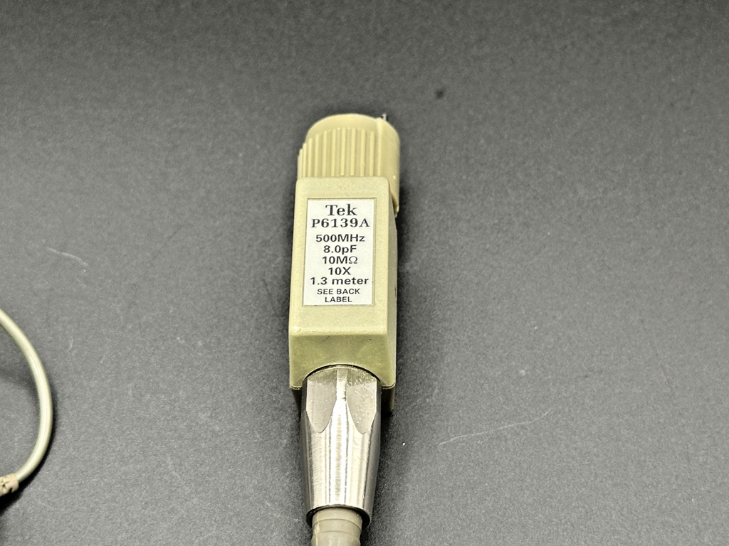 Tektronix P6139A 500MHz 10X Passive Oscilloscope Voltage Probe w/ Lead1