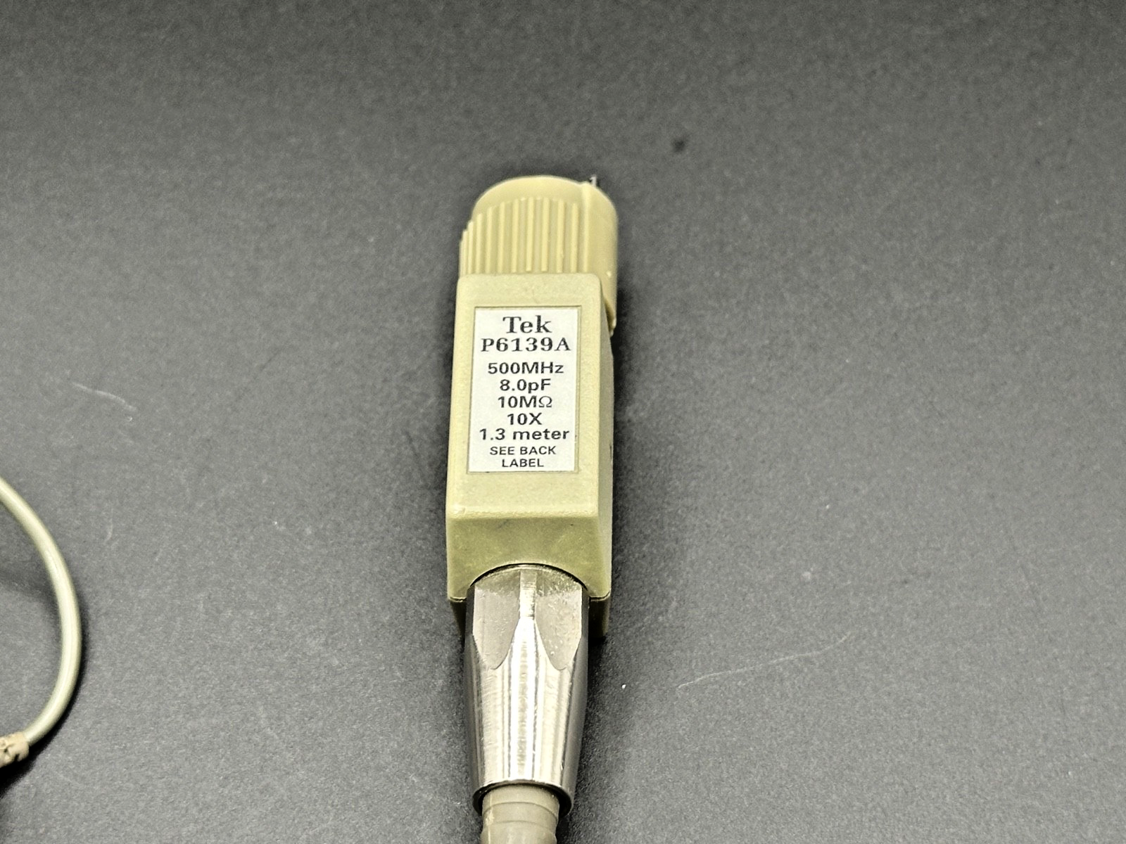 Tektronix P6139A 500MHz 10X Passive Oscilloscope Voltage Probe w/ Lead1