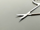 Miltex 18 1394 Bonn Miniature Iris Scissors 3 1/2" Curved Germany1