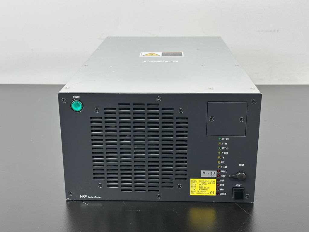 NRF Technologies NL055400KT 02XS RF Generator Power Supply 2kVA0