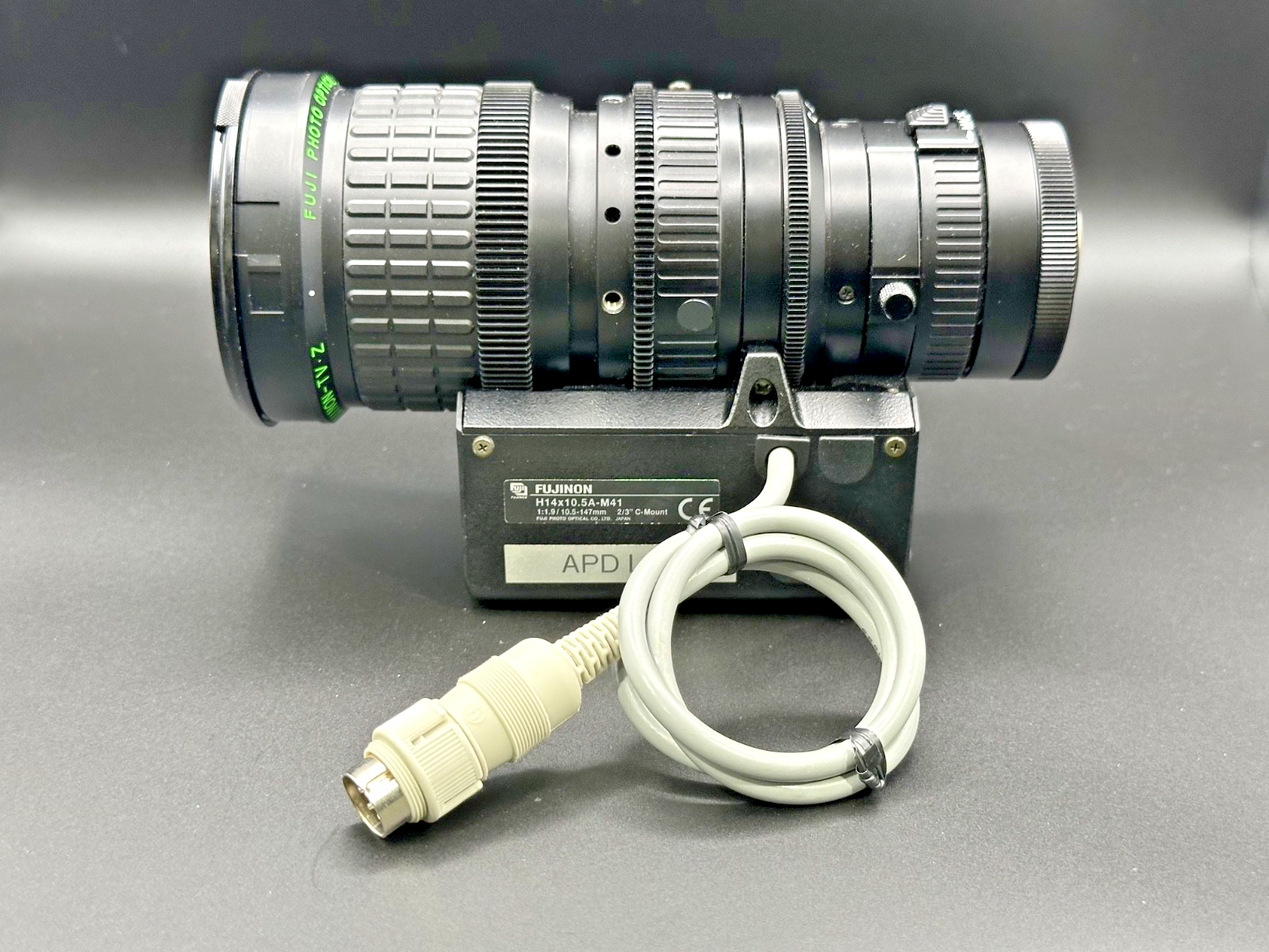 Fujinon H14x10.5A-M41 10.5-147mm 14x Motorized Zoom C-Mount Lens0