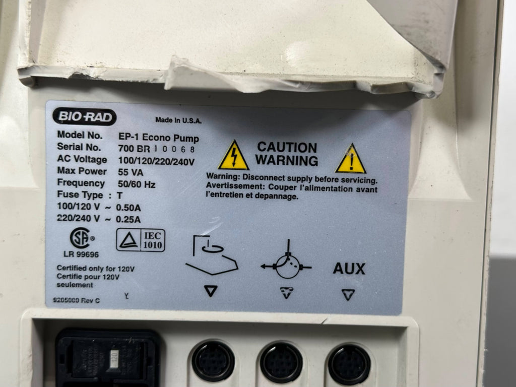 Bio Rad EP 1 Econo Pump Peristaltic Lab Pump For Parts Repair2