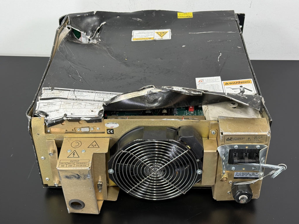 Advanced Energy PDX 2500 MF Generator 27 293721 00 Plasma Power Parts/Repair4