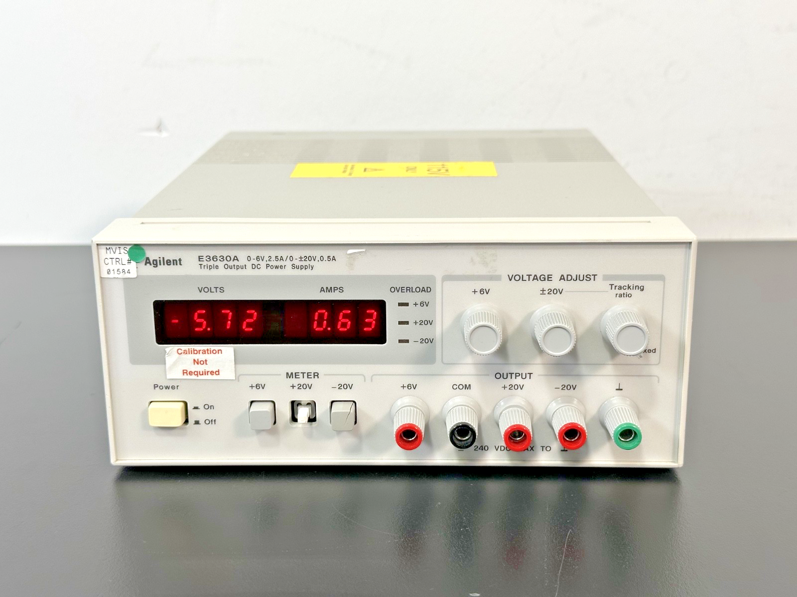 Agilent E3630A Triple Output DC Power Supply 0 6V 2.5A ±20V 0.5A Tested Working0