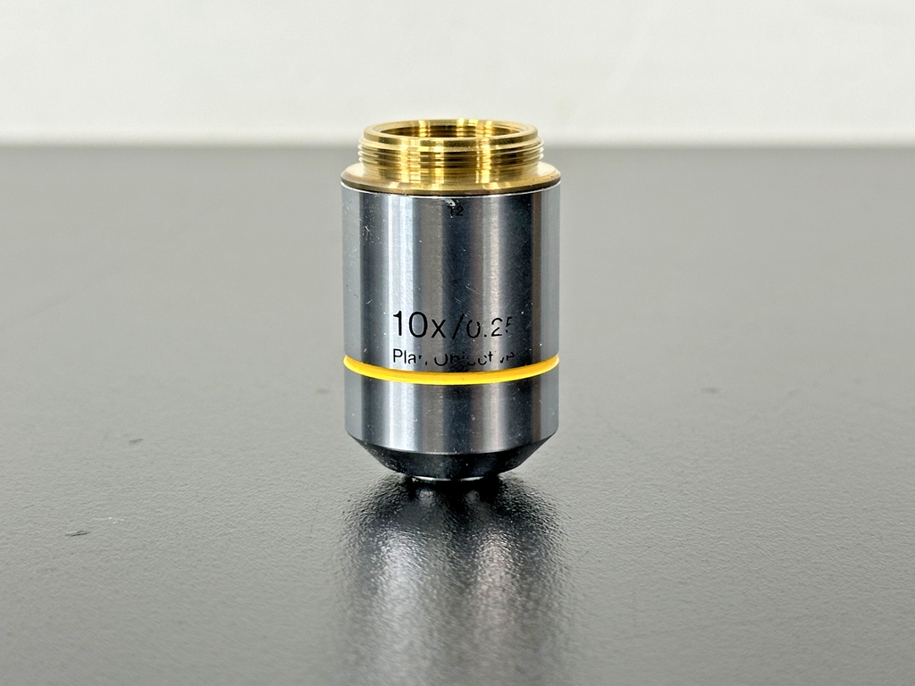 Olympus 10X 0.25 Plan Objective Microscope Lens Infinity1