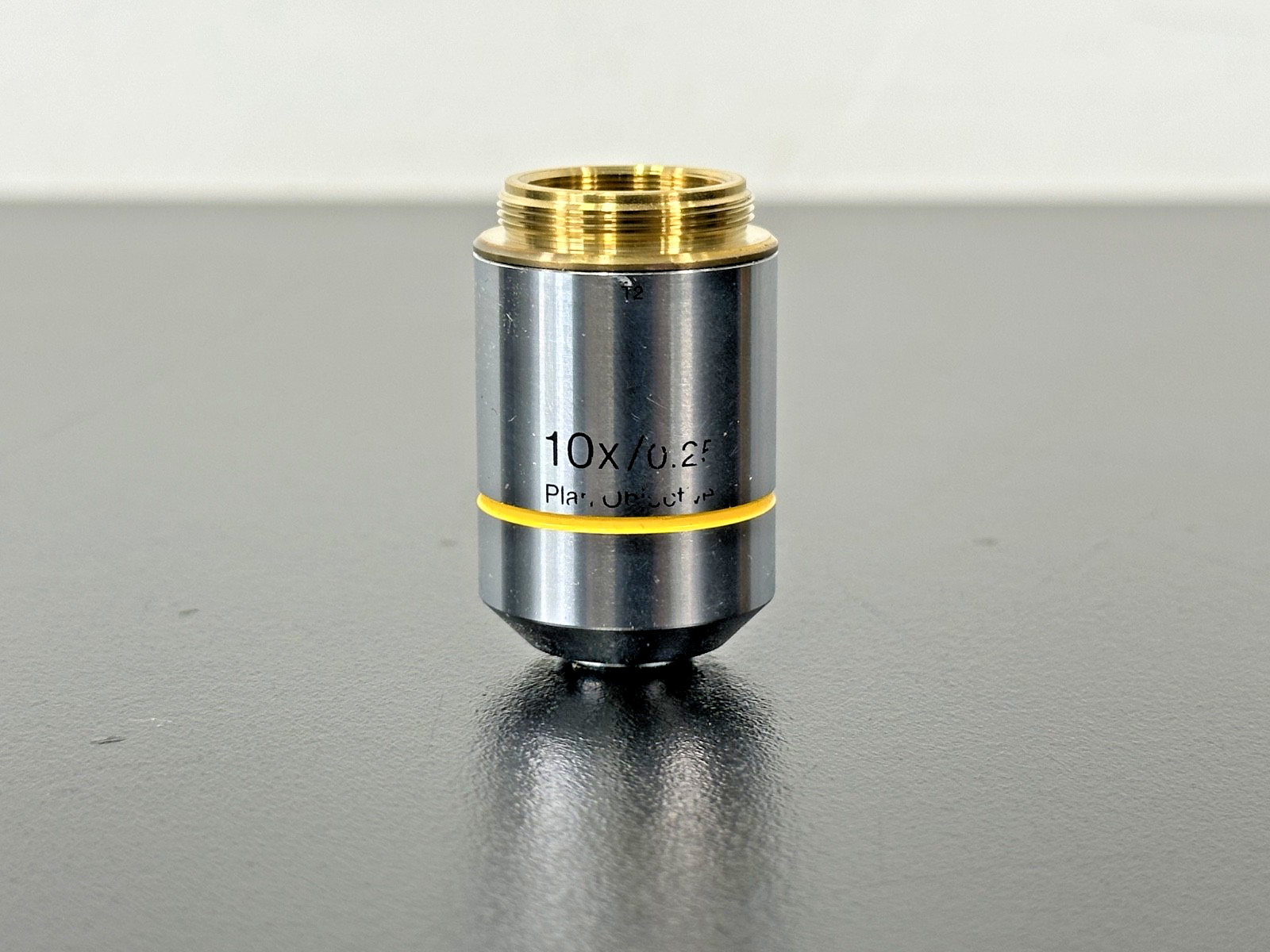 Olympus 10X 0.25 Plan Objective Microscope Lens Infinity1