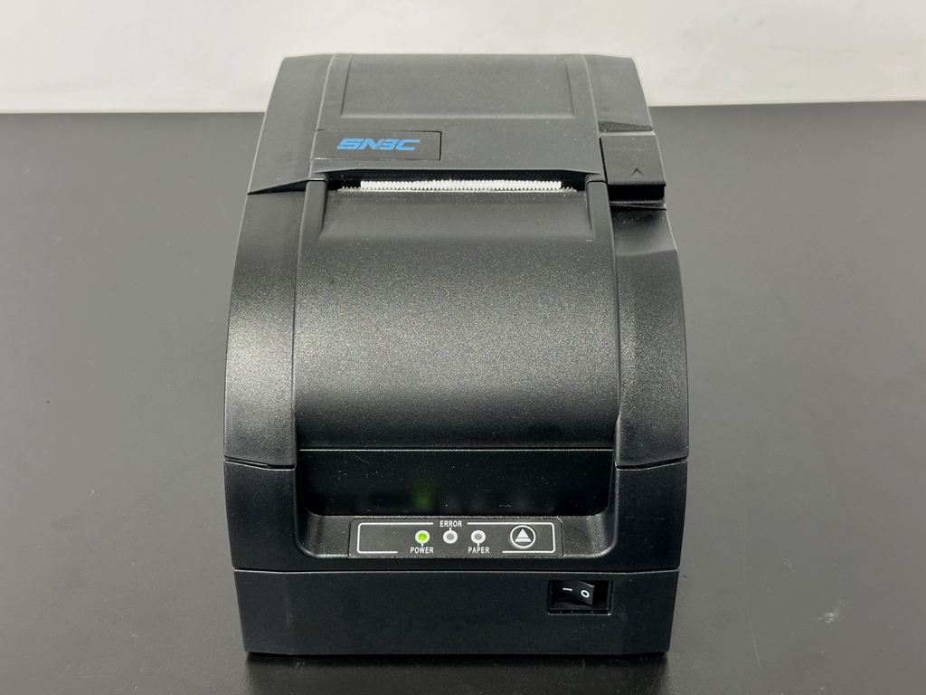 SNBC BTP M300 Thermal Receipt POS Printer w/ Cables CD Manual Tested1