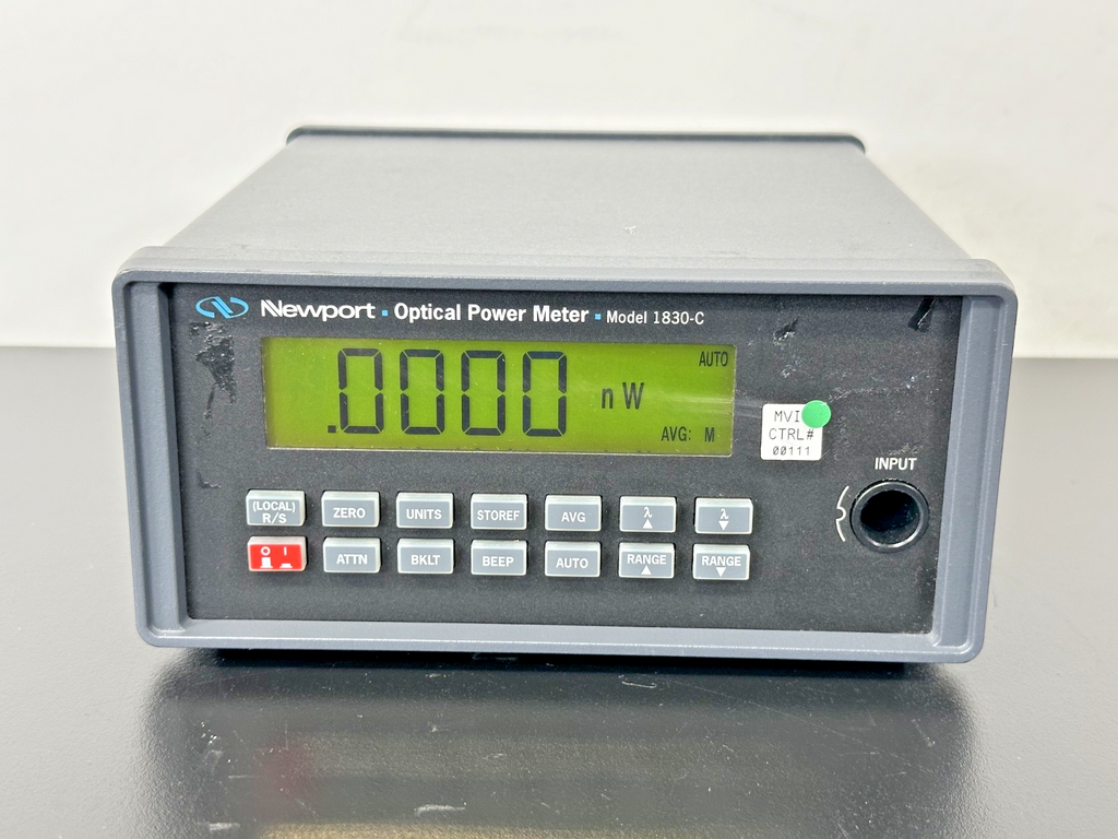 Newport 1830 C Picowatt Digital Optical Power Meter IEEE 488 GPIB Working0