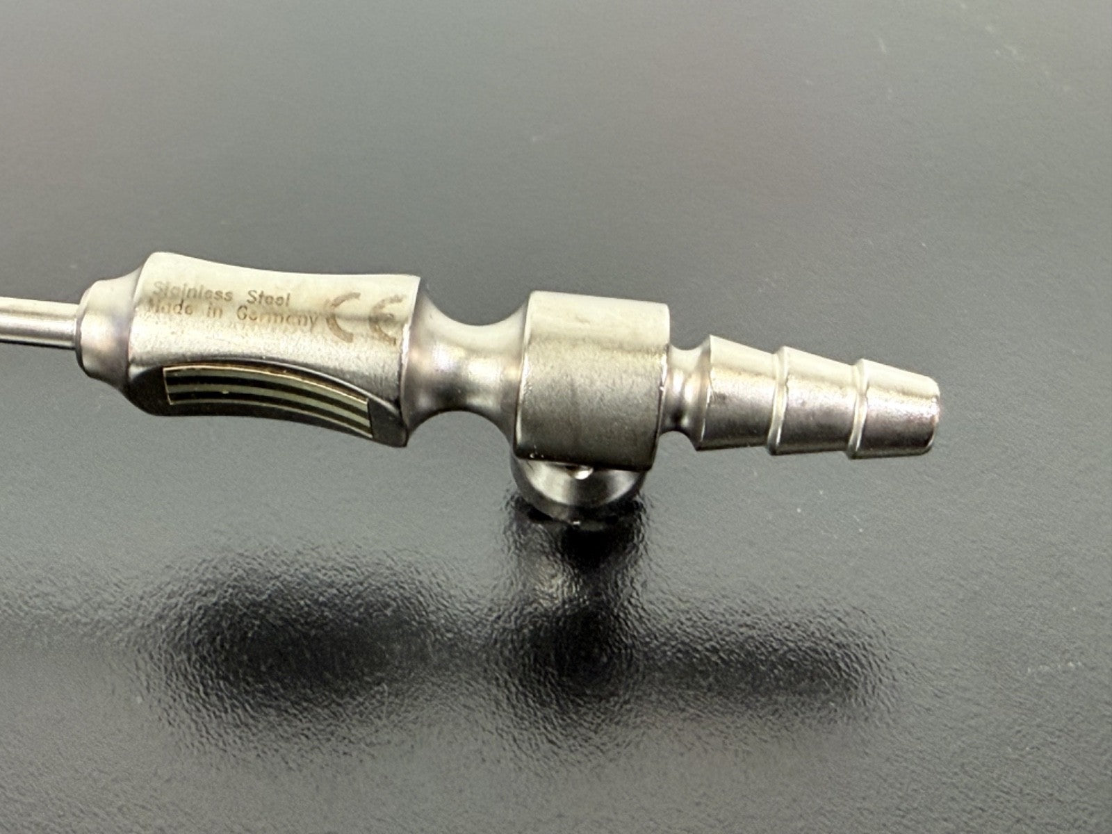 Brainlab 4653 04 015 55790 Surgical Suction Tube 10mm Stainless Germany2