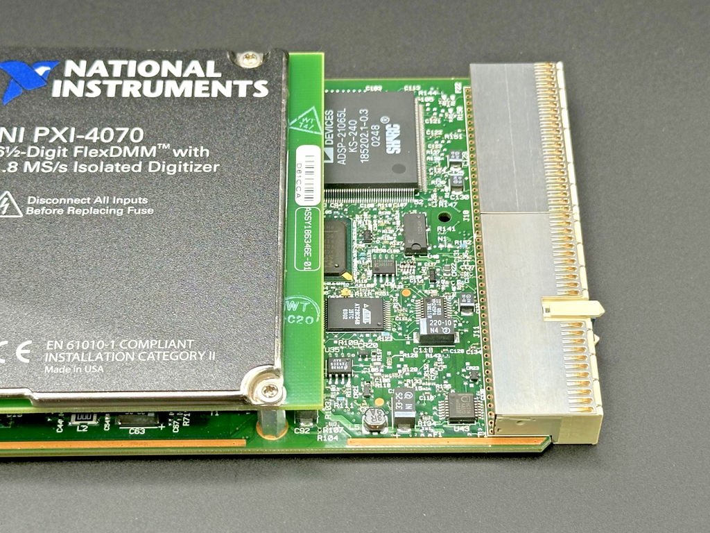 National Instruments NI PXI 4070 6.5 Digit FlexDMM 1.8 MS/s Digitizer Module6