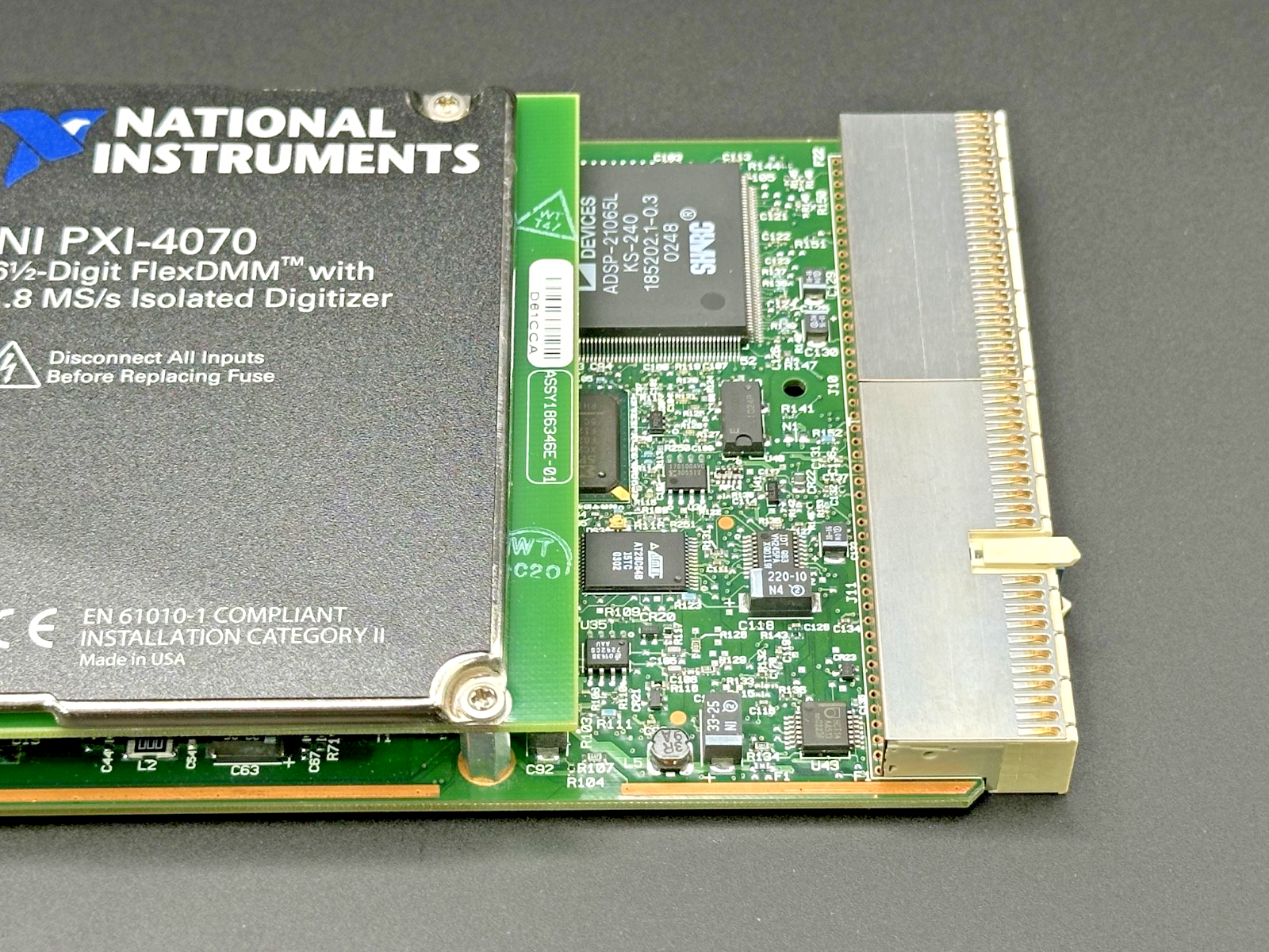 National Instruments NI PXI 4070 6.5 Digit FlexDMM 1.8 MS/s Digitizer Module6