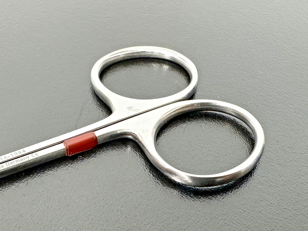 Miltex 18 1394 Bonn Miniature Iris Scissors 3 1/2" Curved Germany2