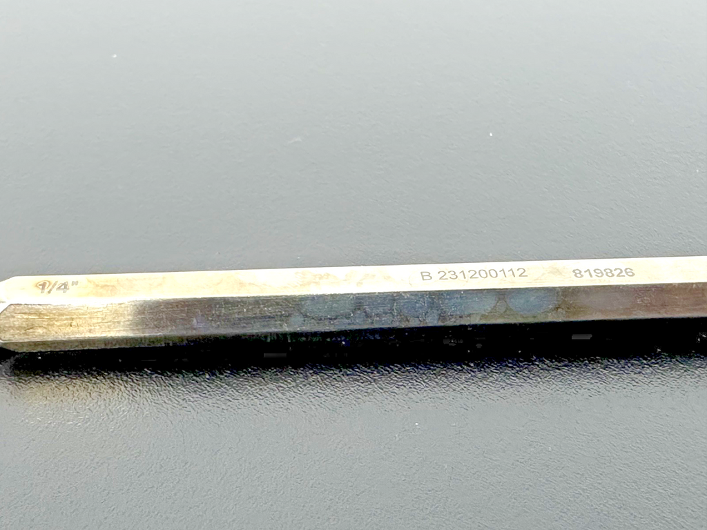 DePuy 231200112 1/4" Key Elevator German Stainless Steel Instrument2