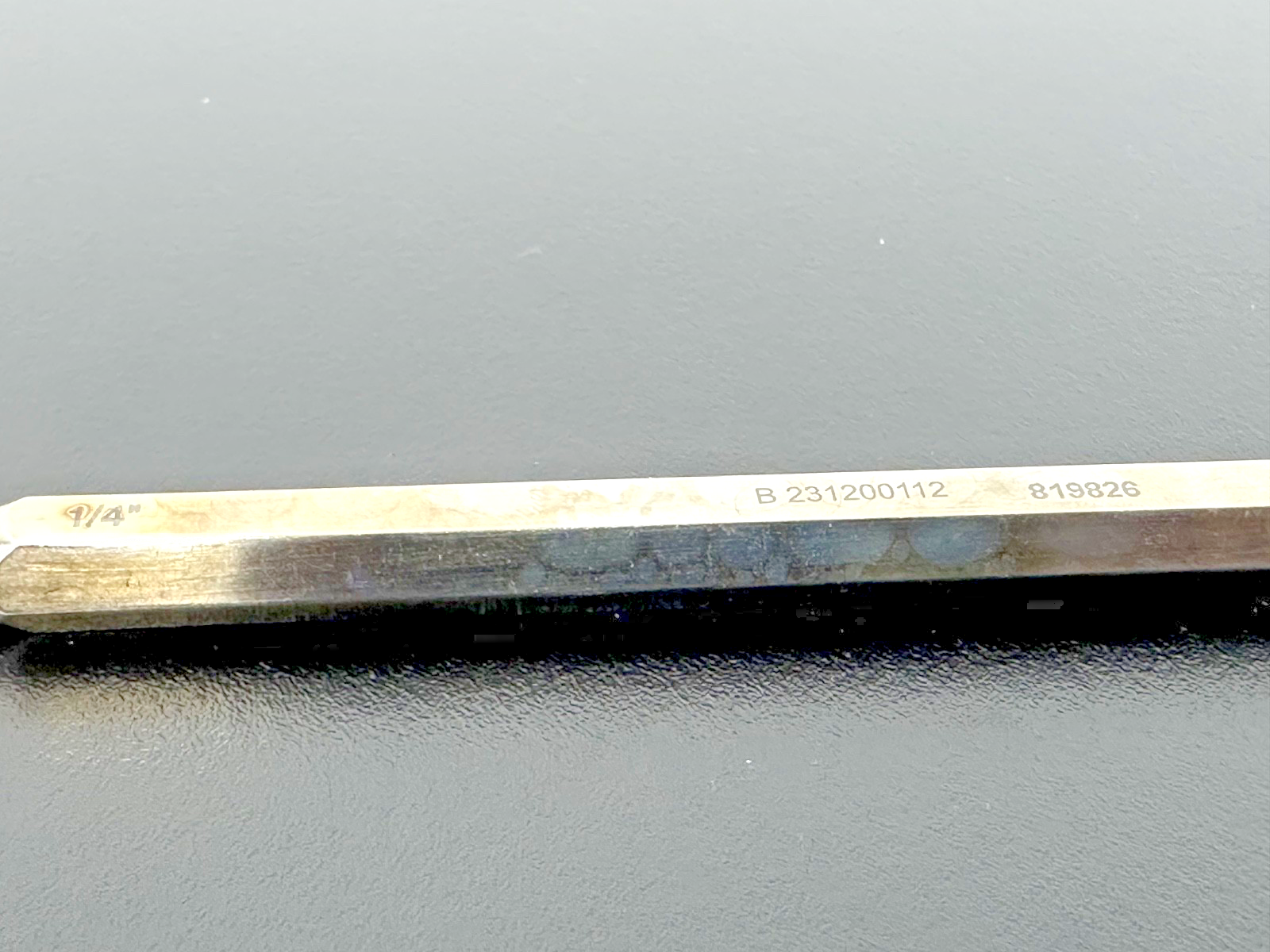 DePuy 231200112 1/4" Key Elevator German Stainless Steel Instrument2