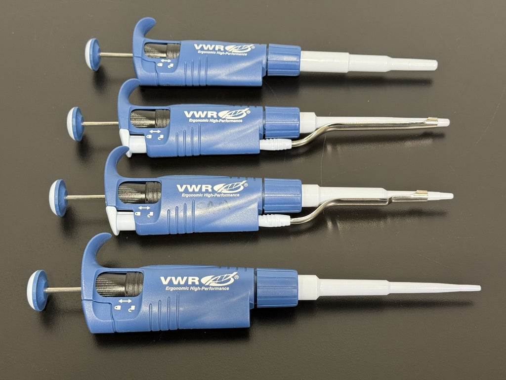 VWR 20uL, 50uL, 50uL 1000uL High Performance Single Pipette0