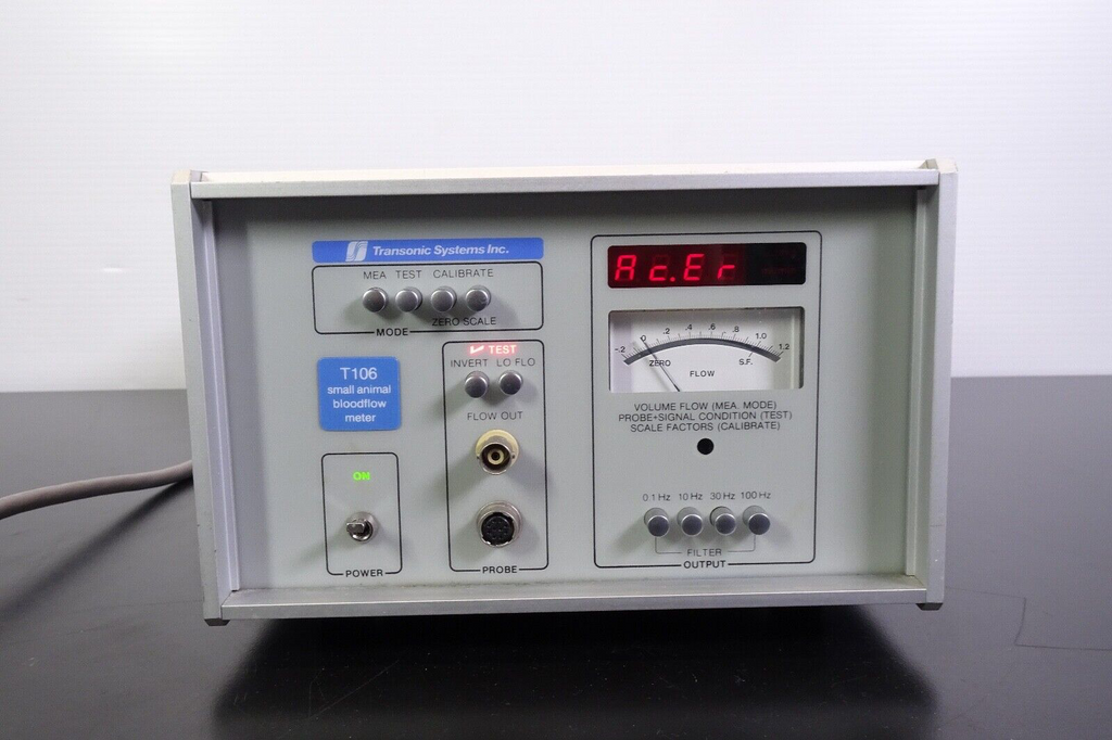 Transonic Systems, T106 Flowmeter Unit5