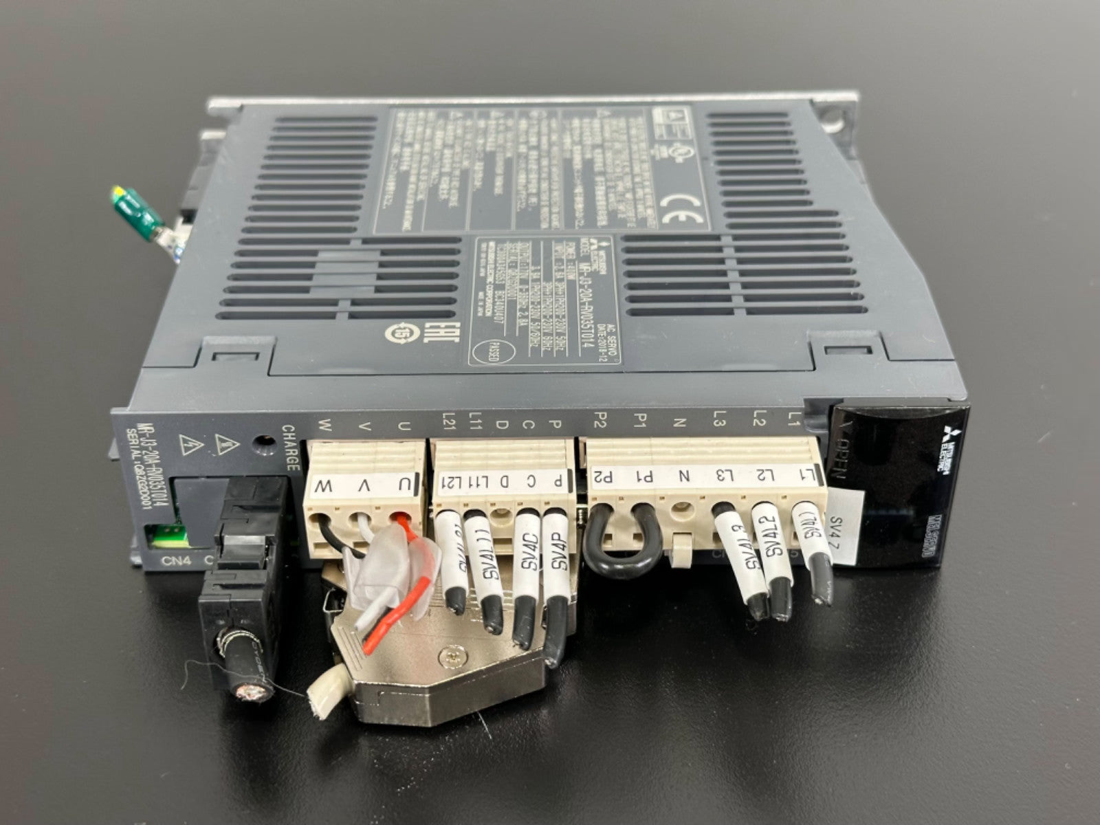 Mitsubishi Electric MR J3 20A RV035T014 AC Servo Drive 400W MR J3 Amplifier2