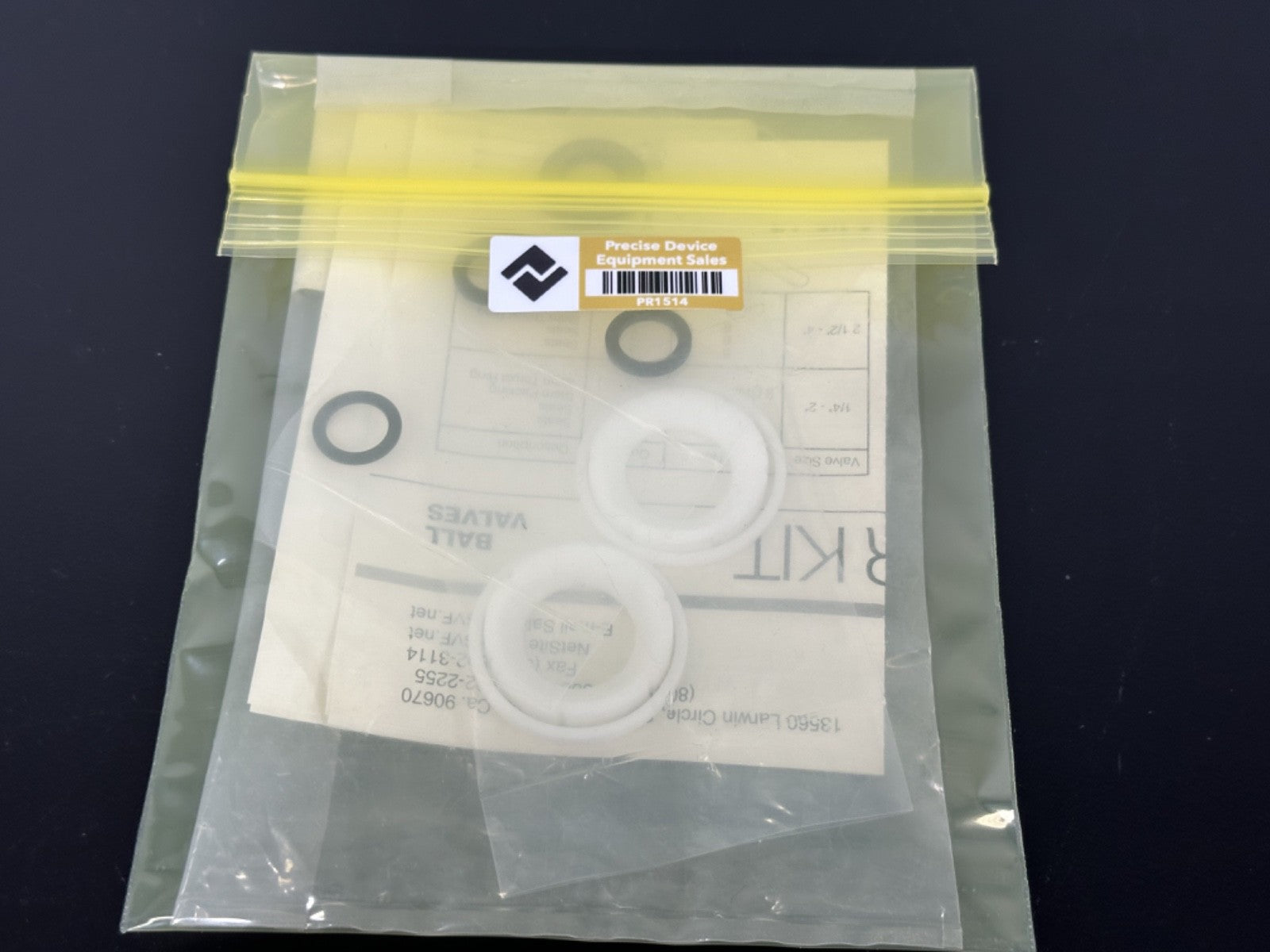 SVF Flow Controls RK R6 10 TT Valve Repair Kit New2